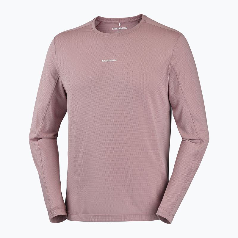 Longsleeve da running uomo Salomon Shakeout Core LS Tee antler 4