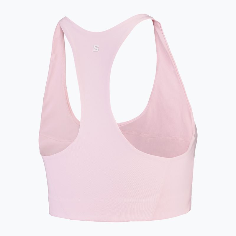 Reggiseno sportivo Salomon SHAKEout Core icy pink 4