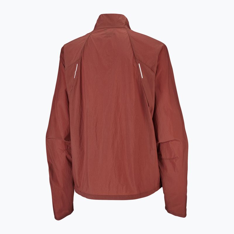 Giacca da running da donna Salomon Shakeout Fly burnt umber 7