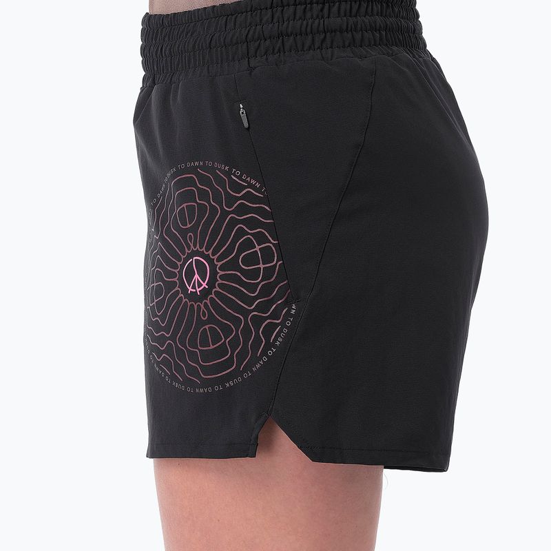 Pantaloncini da corsa da donna Salomon SHKout Courtney 4" deep black 3