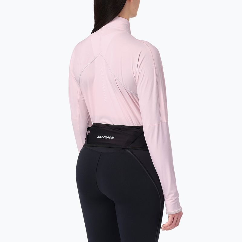 Felpa donna Salomon Sense Aero Hybrid CP PLVR icy pink 2