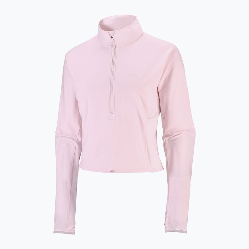 Felpa donna Salomon Sense Aero Hybrid CP PLVR icy pink 5
