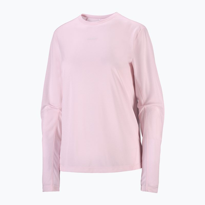 Longsleeve da running donna Salomon Shakeout Core LS Tee icy pink 4
