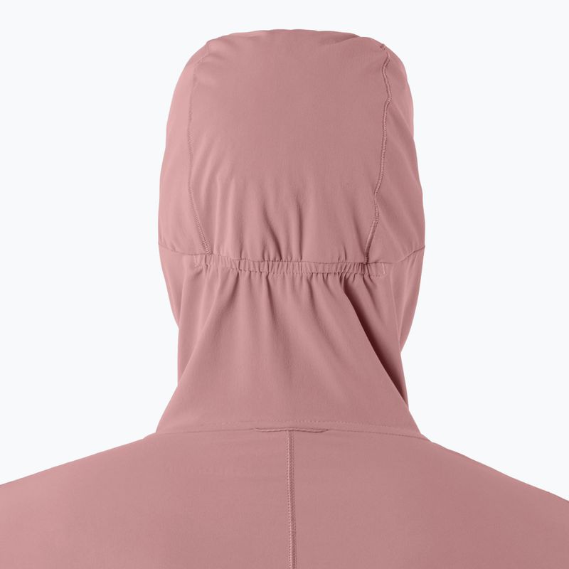 Felpa da corsa uomo Salomon Sense Aero Hybrid Half Zip Hooded antler 5