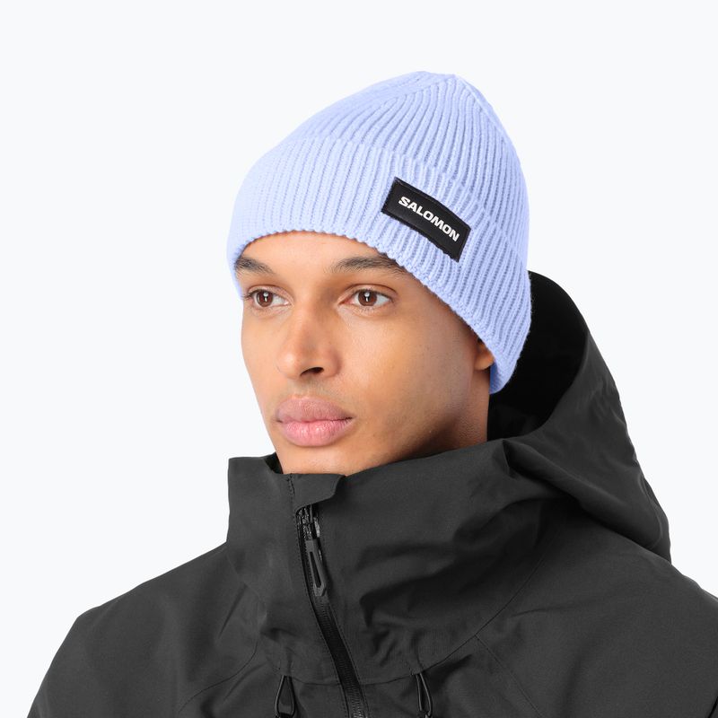 Cappello invernale Salomon Classic brunnera blue 2