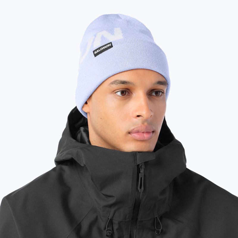 Cappello invernale Salomon Hermitage brunnera blue 2