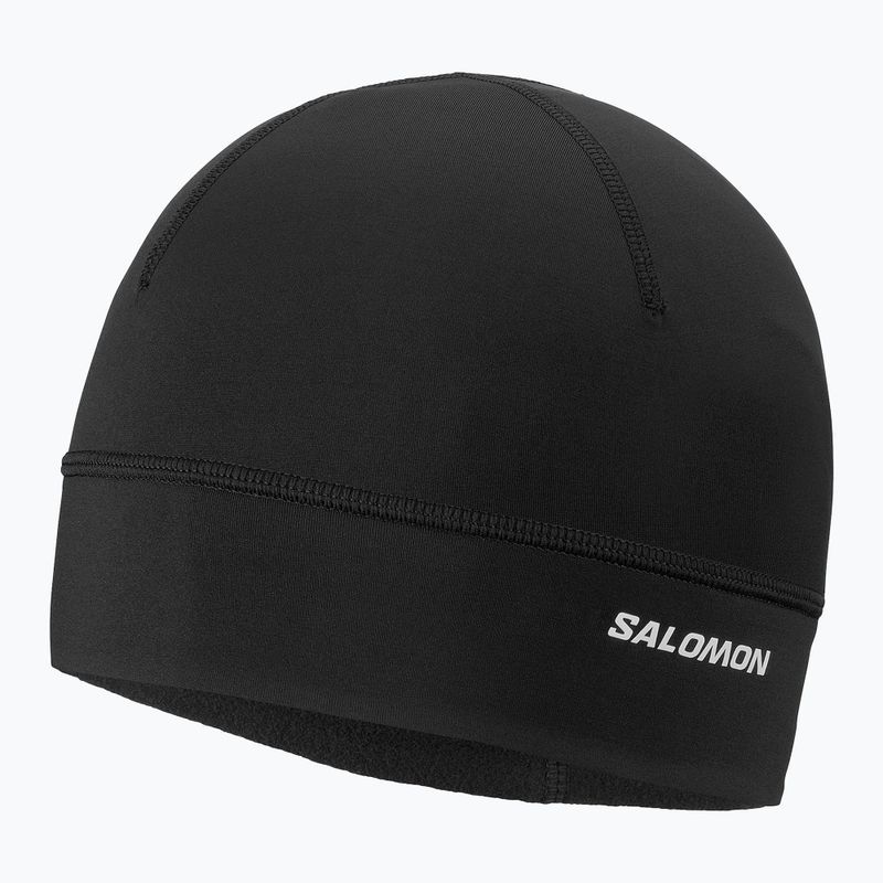 Cappellino da running Salomon Run Tech Beanie deep black