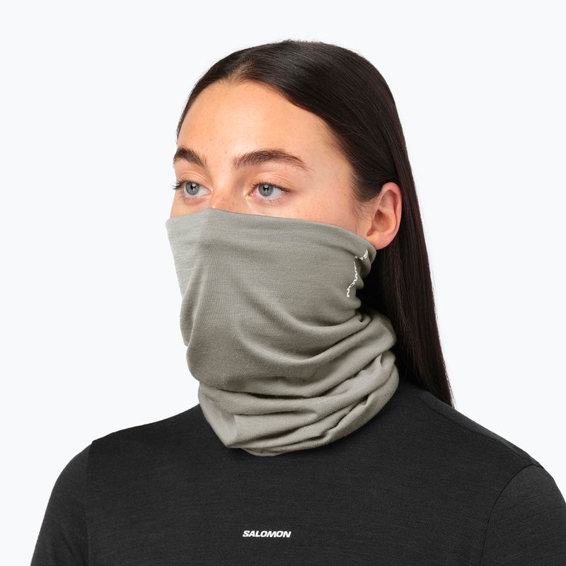 Scaldacollo Salomon Merino Neck Gaiter castor gray 3