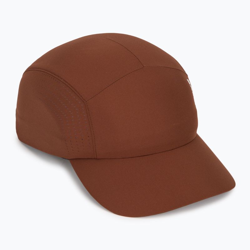 Cappellino con visiera Salomon Shakeout burnt umber