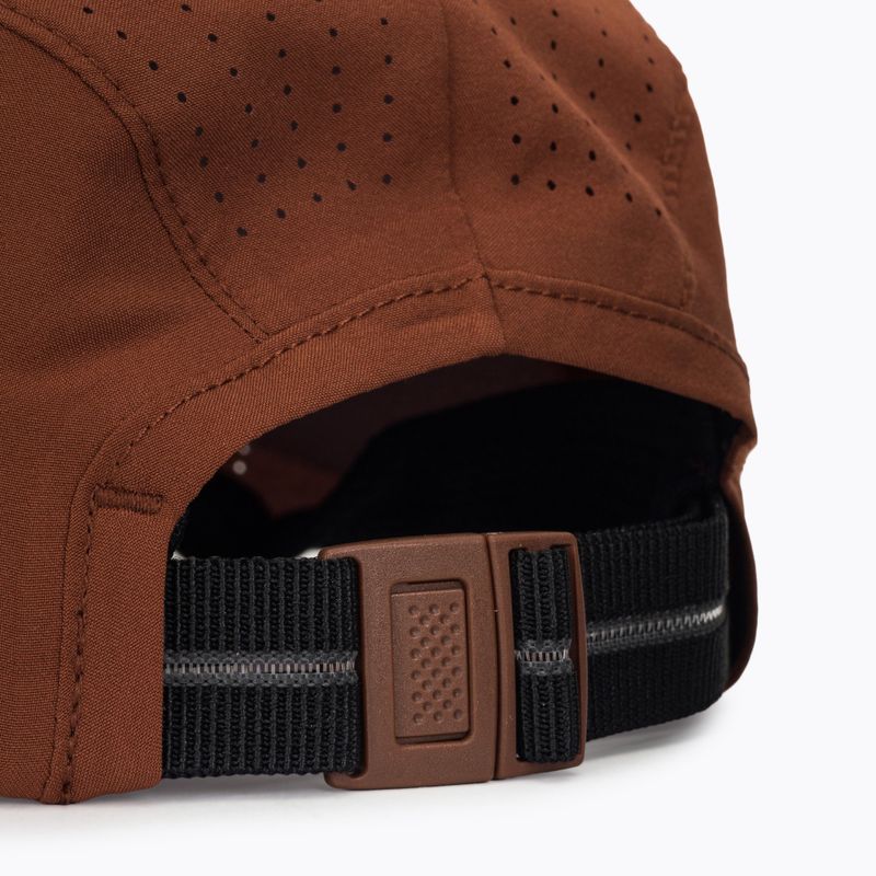 Cappellino con visiera Salomon Shakeout burnt umber 4