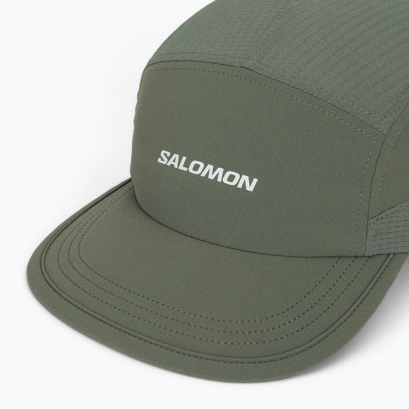 Cappellino con visiera Salomon Sense Aero castor gray 3