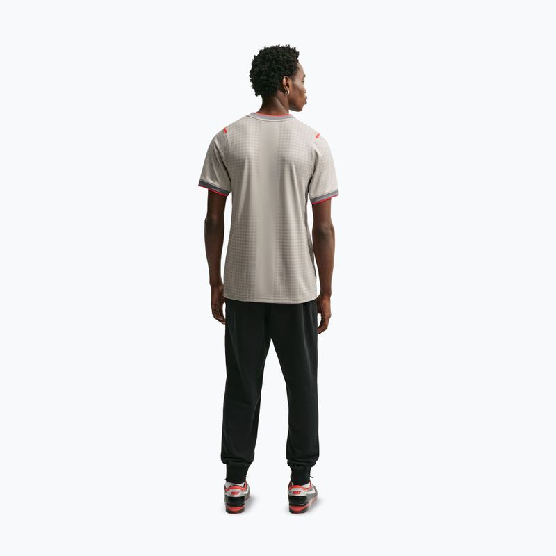 Maglietta da calcio da uomo Nike England Academy Pro Pre-Match pewter grey/bright crimson 3