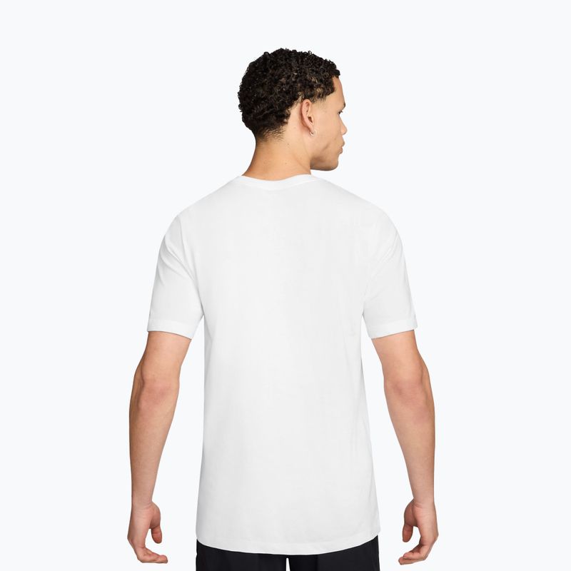 T-shirt uomo Nike Dri-Fit Running White/Moon Particle 2
