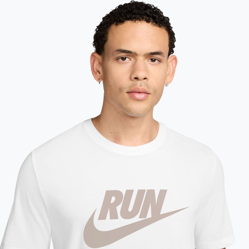 Koszulka męska Nike Dri-Fit Running white/moon particle 3