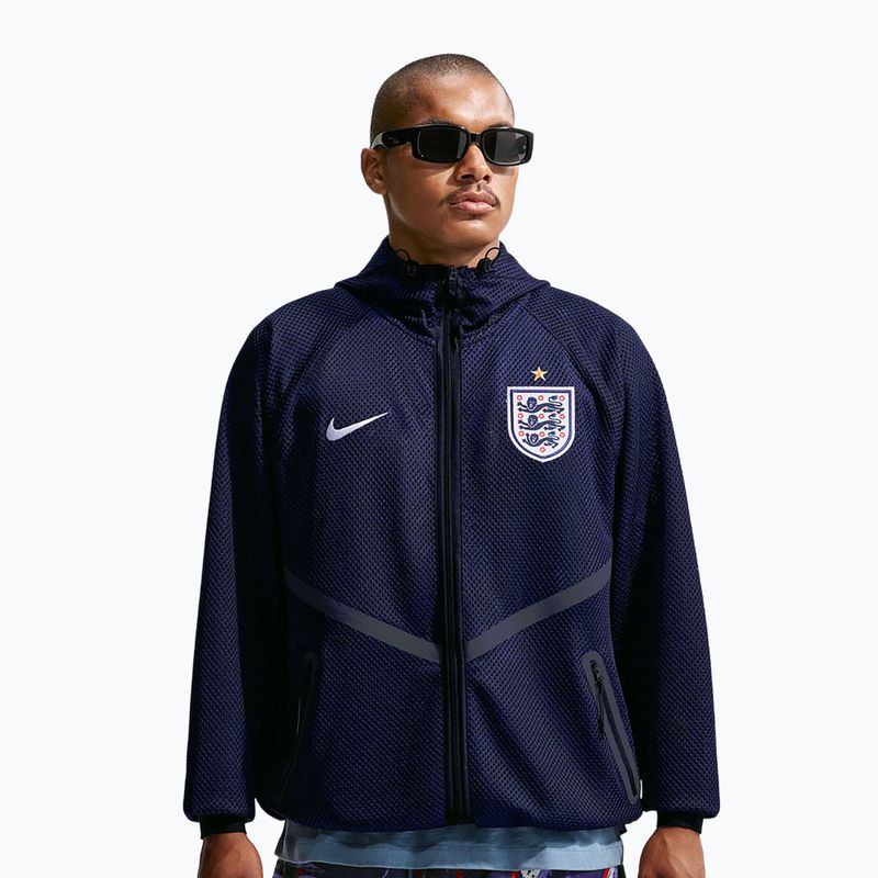 Giacca da calcio da uomo Nike England Dri-Fit Soccer Anthem IH1761 obsidian/black/white