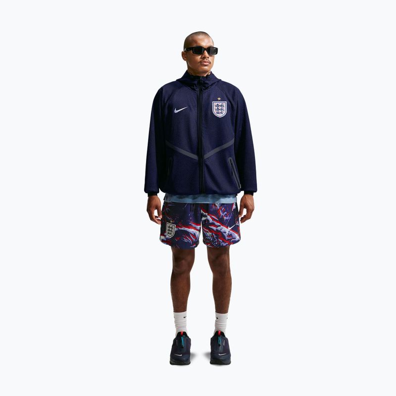 Giacca da calcio da uomo Nike England Dri-Fit Soccer Anthem IH1761 obsidian/black/white 2