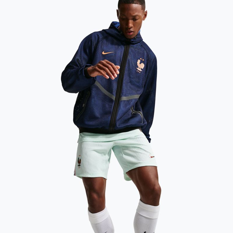 Giacca da calcio da uomo Nike FFF Dri-FIT Soccer Anthem blackened blue/metallic copper 4