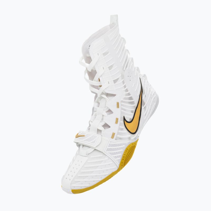 Scarpe da boxe Nike HyperKo 3 white/metallic gold 14