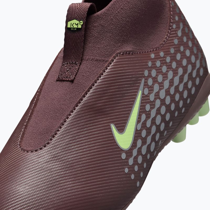 Scarpe da calcio junior Nike Zoom Superfly 10 Academy Kylian Mbappe AG plum eclipse/metallic silver 4