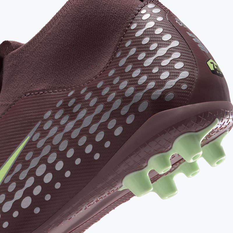 Scarpe da calcio junior Nike Zoom Superfly 10 Academy Kylian Mbappe AG plum eclipse/metallic silver 6