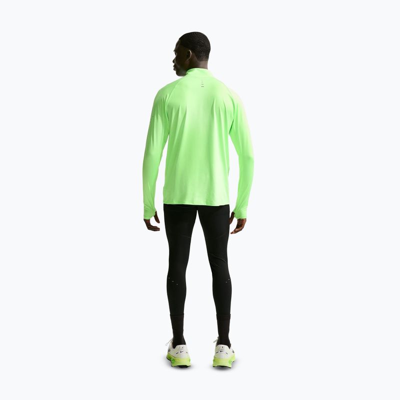 Felpa running uomo Nike Stride 1/4 Zip Dri-Fit lime blast 3