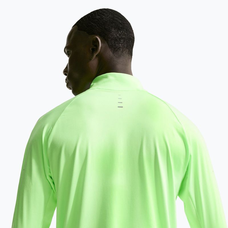 Felpa running uomo Nike Stride 1/4 Zip Dri-Fit lime blast 4