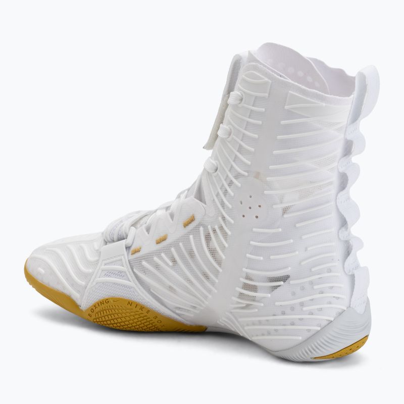 Scarpe da boxe Nike HyperKo 3 white/metallic gold 3