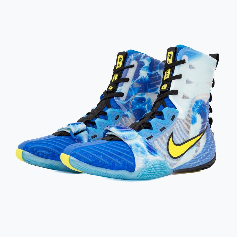 Scarpe da boxe Nike HyperKo 3 SE photo blue/sonic yellow 3