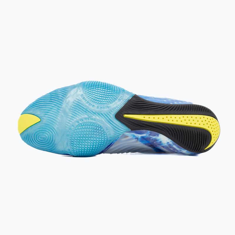 Scarpe da boxe Nike HyperKo 3 SE photo blue/sonic yellow 5