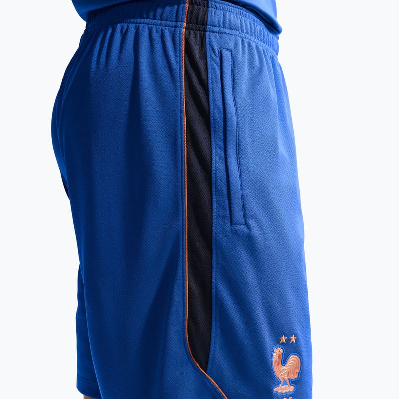Pantaloncini da calcio da uomo Nike FFF Strike game royal/metallic copper 6