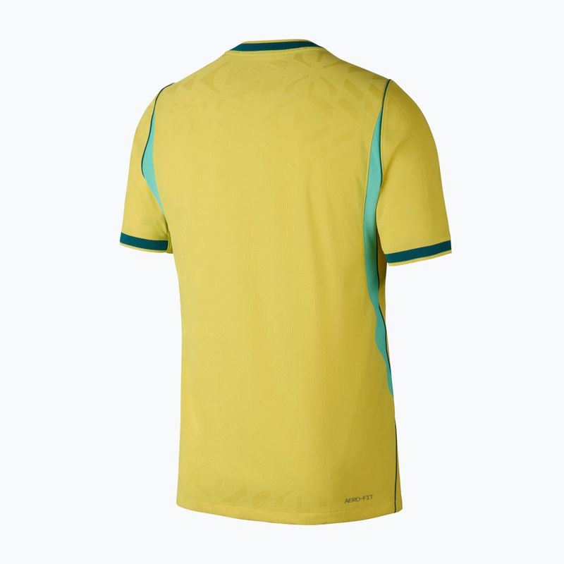 Maglietta da calcio da uomo Nike Brazil 2026/27 Match Home canary/light mint/geode teal 9