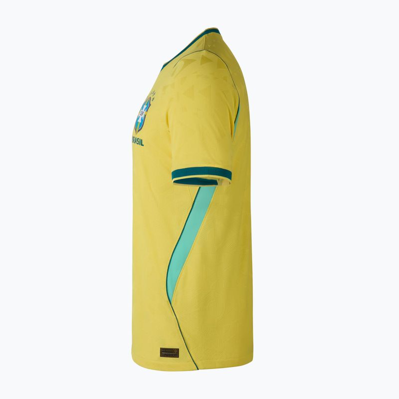 Maglietta da calcio da uomo Nike Brazil 2026/27 Match Home canary/light mint/geode teal 10