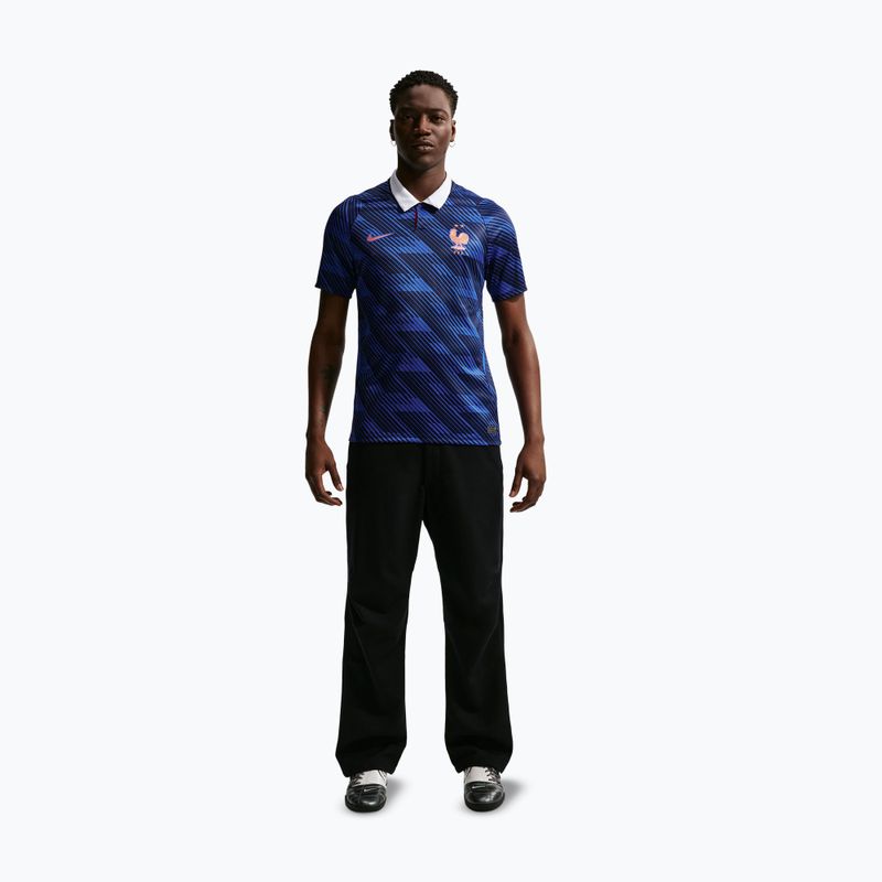 Maglietta da calcio da uomo Nike FFF 2026 Stadium Home game royal/metallic copper 2