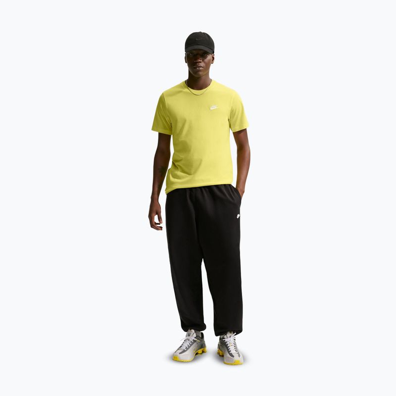 Maglietta da uomo Nike Sportswear Club sonic yellow 2
