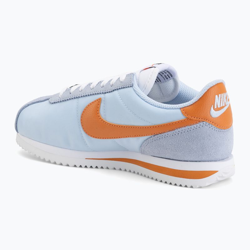 Scarpe da donna Nike Cortez Hydrogen Blue/White/Hot Curry 3