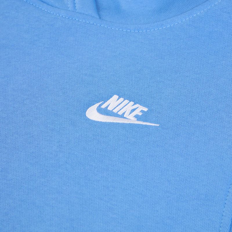 Felpa per bambini Nike Sportswear Club Fleece university blue/white 3