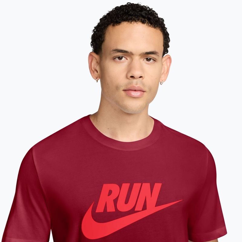 Maglia uomo Nike Dri-Fit Running Team Crimson/Light Crimson 3