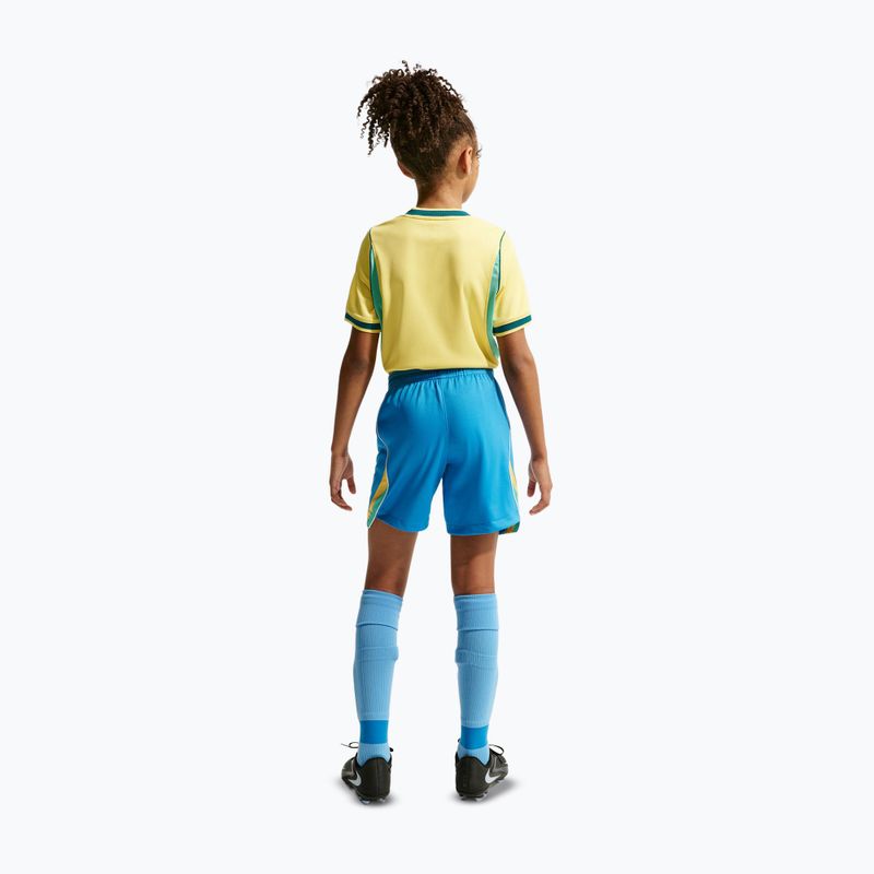 Pantaloncini da calcio per bambini Nike Brazil 2026 Stadium Home Soccer Replica light photo blue/light mint/white 5