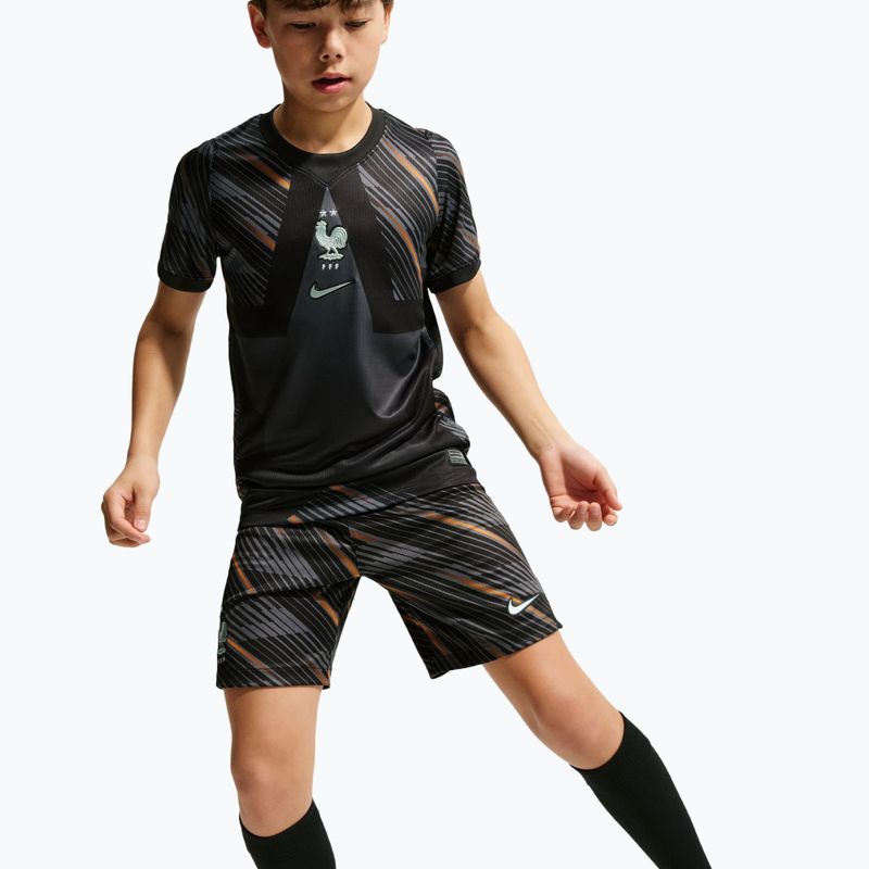 Pantaloncini da portiere per bambini Nike FFF 2026/27 Stadium Goalkeeper black/medium ash/monarch/igloo 6
