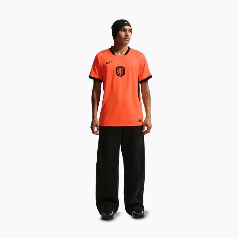 Maglietta da calcio da uomo Nike Netherlands 2026 Stadium Home hyper crimson/black 2