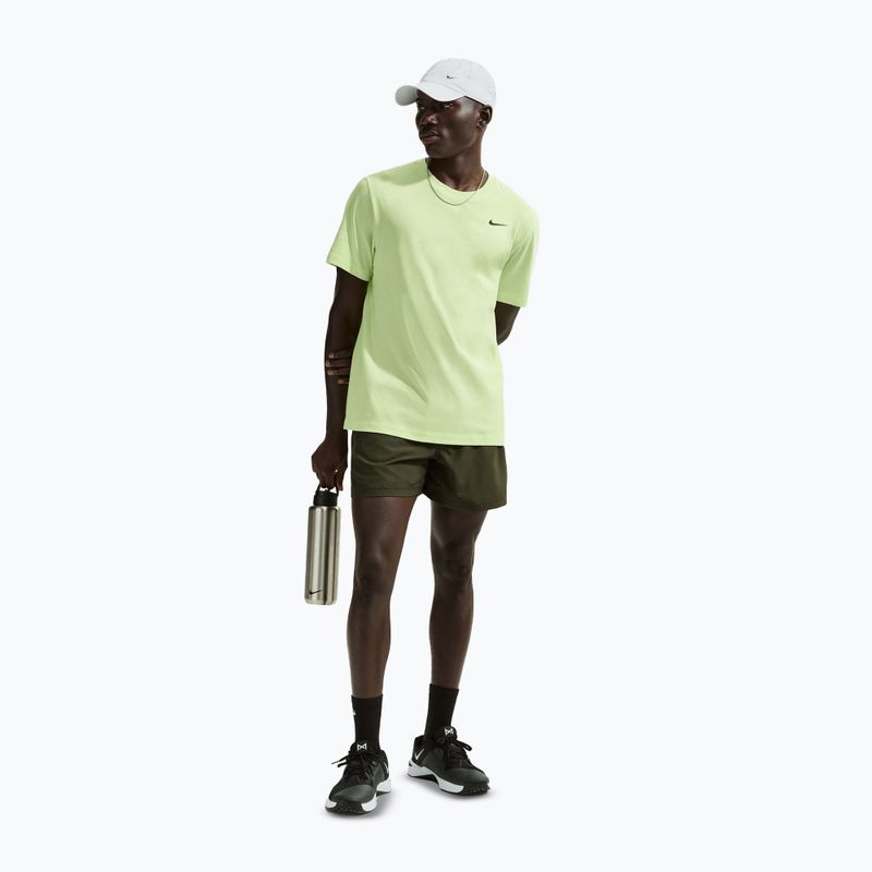 T-shirt uomo Nike Dri-Fit light liquid/lime/black 2