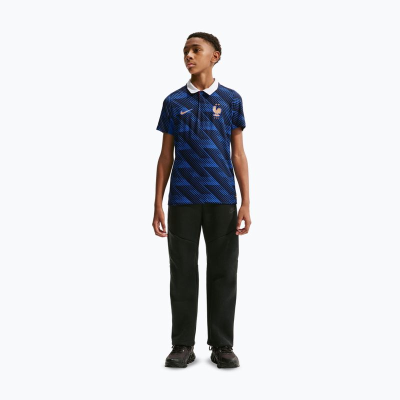 Maglietta da calcio per bambini Nike FFF 2026/27 Match Home game royal/metallic copper 5
