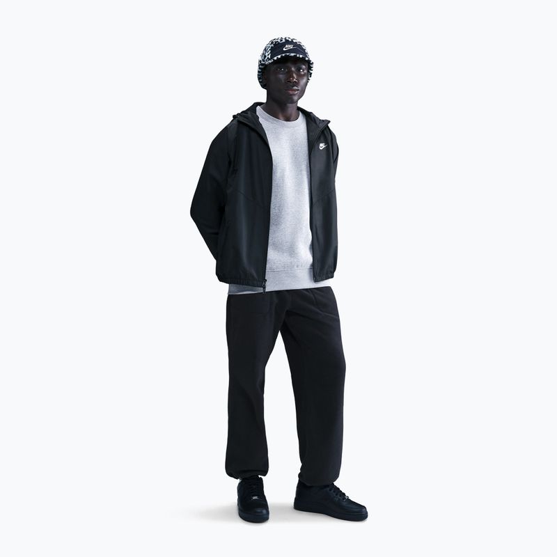 Giacca uomo Nike Windrunner black/white 2