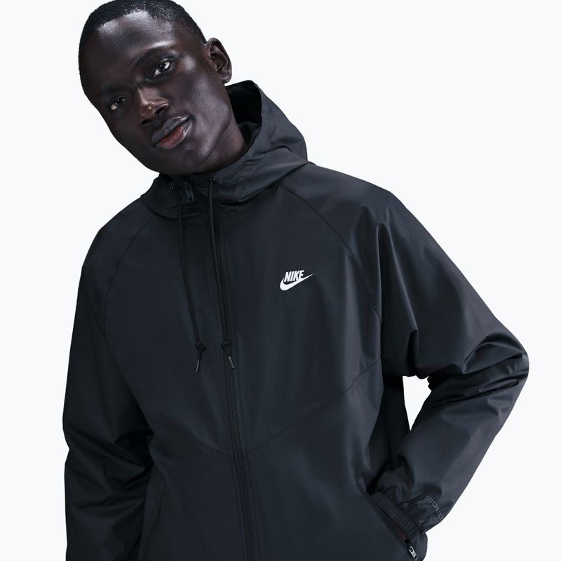 Giacca uomo Nike Windrunner black/white 4