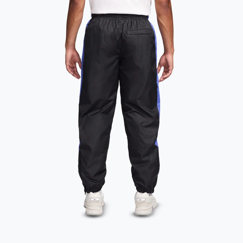 Pantaloni uomo Nike Windrunner Lined black/sapphire/sapphire 2