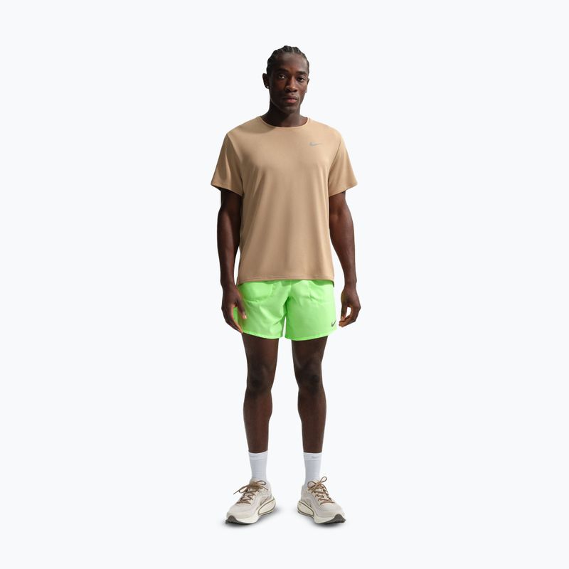 Pantaloncini da running da uomo Nike Stride Dri-Fit Brief-Lined 7" lime blast 2