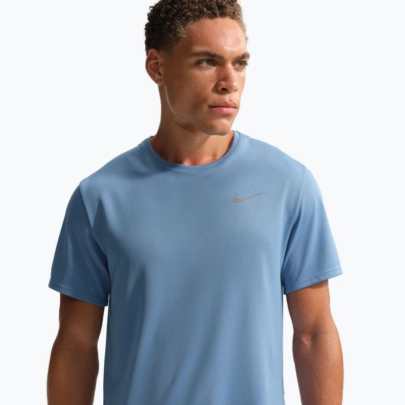 T-shirt da running uomo Nike Miler Dri-Fit UV work blue 4