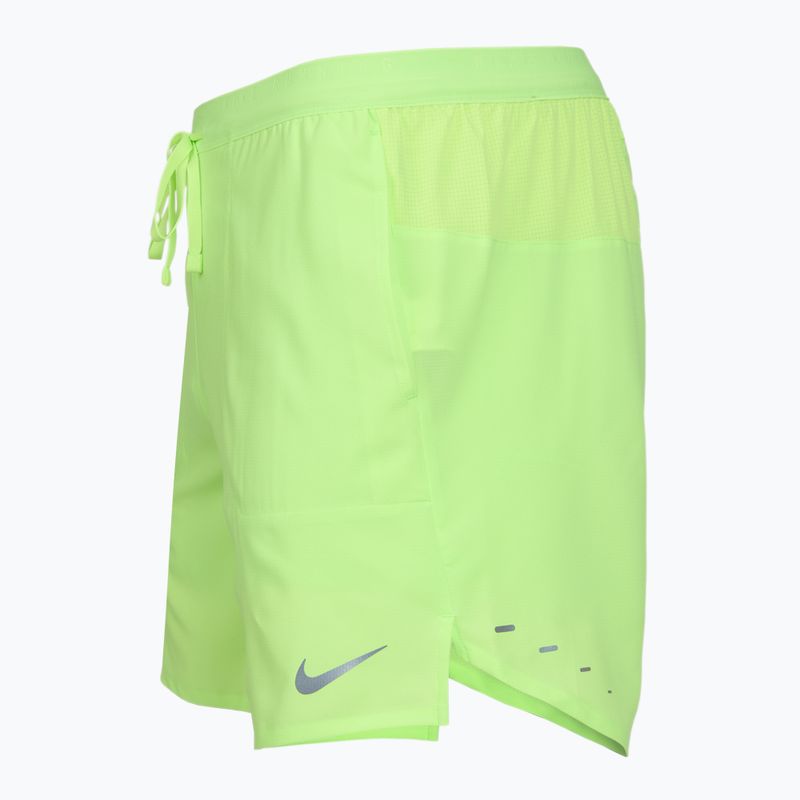 Pantaloncini da running uomo Nike Stride Dri-Fit 2in1 7" lime blast 8