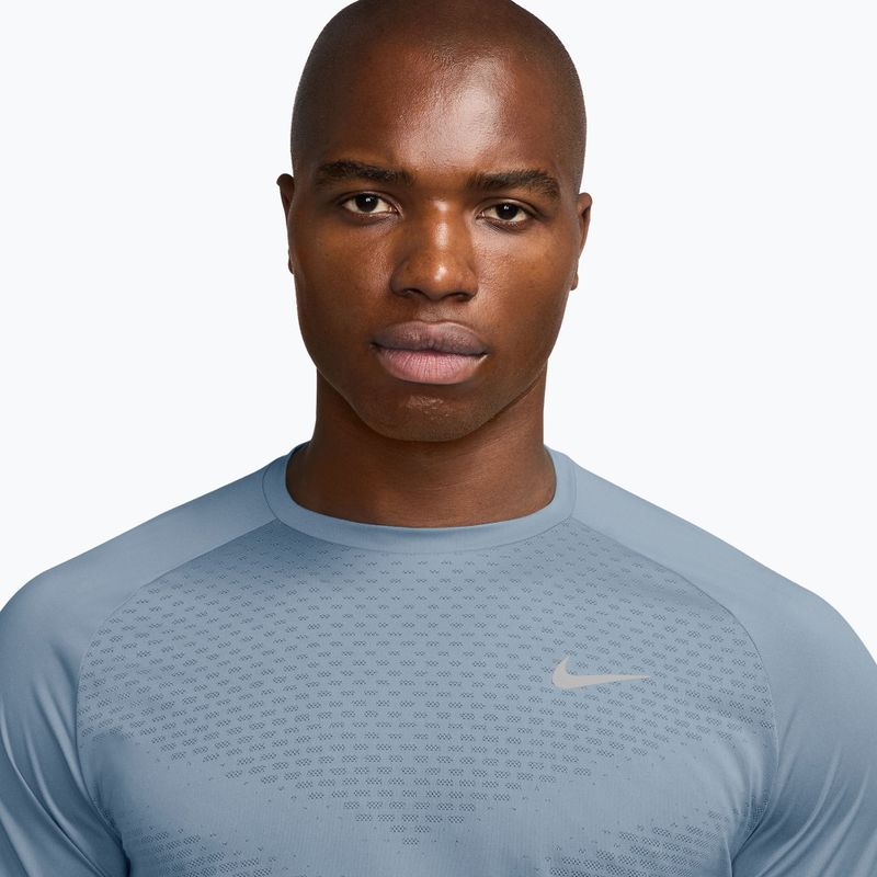 T-shirt running uomo Nike Stride ADV Light Armory Blue 3