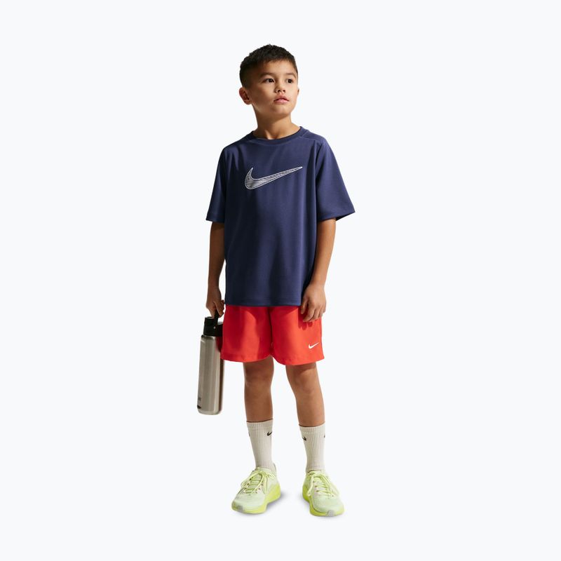 Maglietta per bambini Nike Multi Dri-Fit midnight navy/white 2